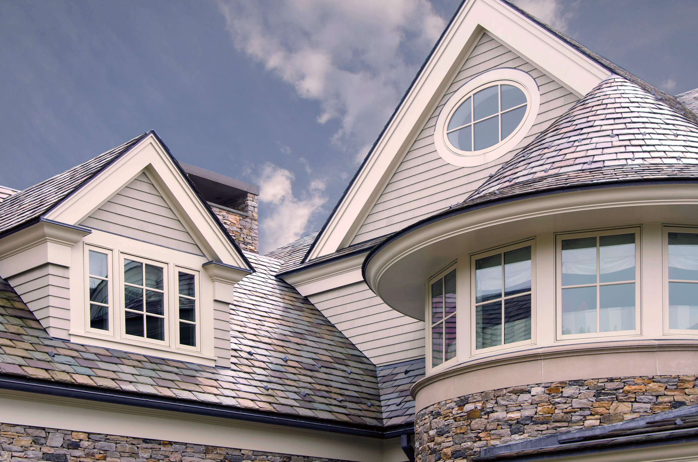 Photo of a seaside home with Kolbe Windows