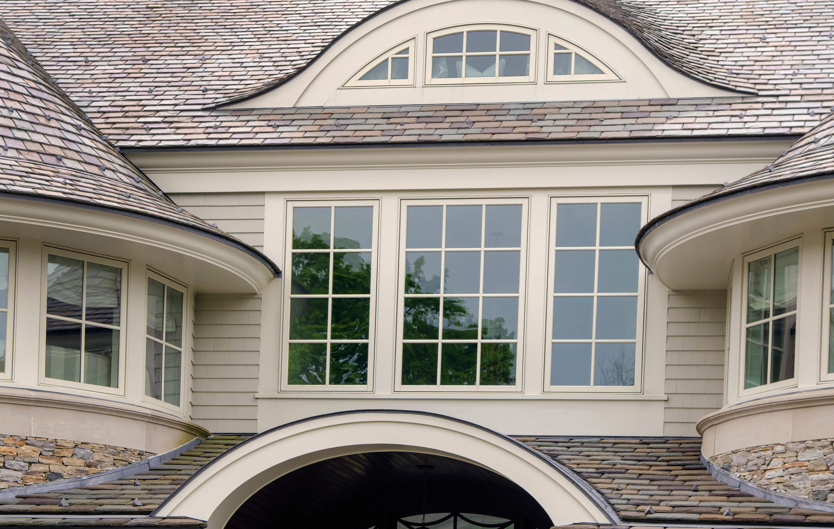 Photo of a seaside home with Kolbe Windows