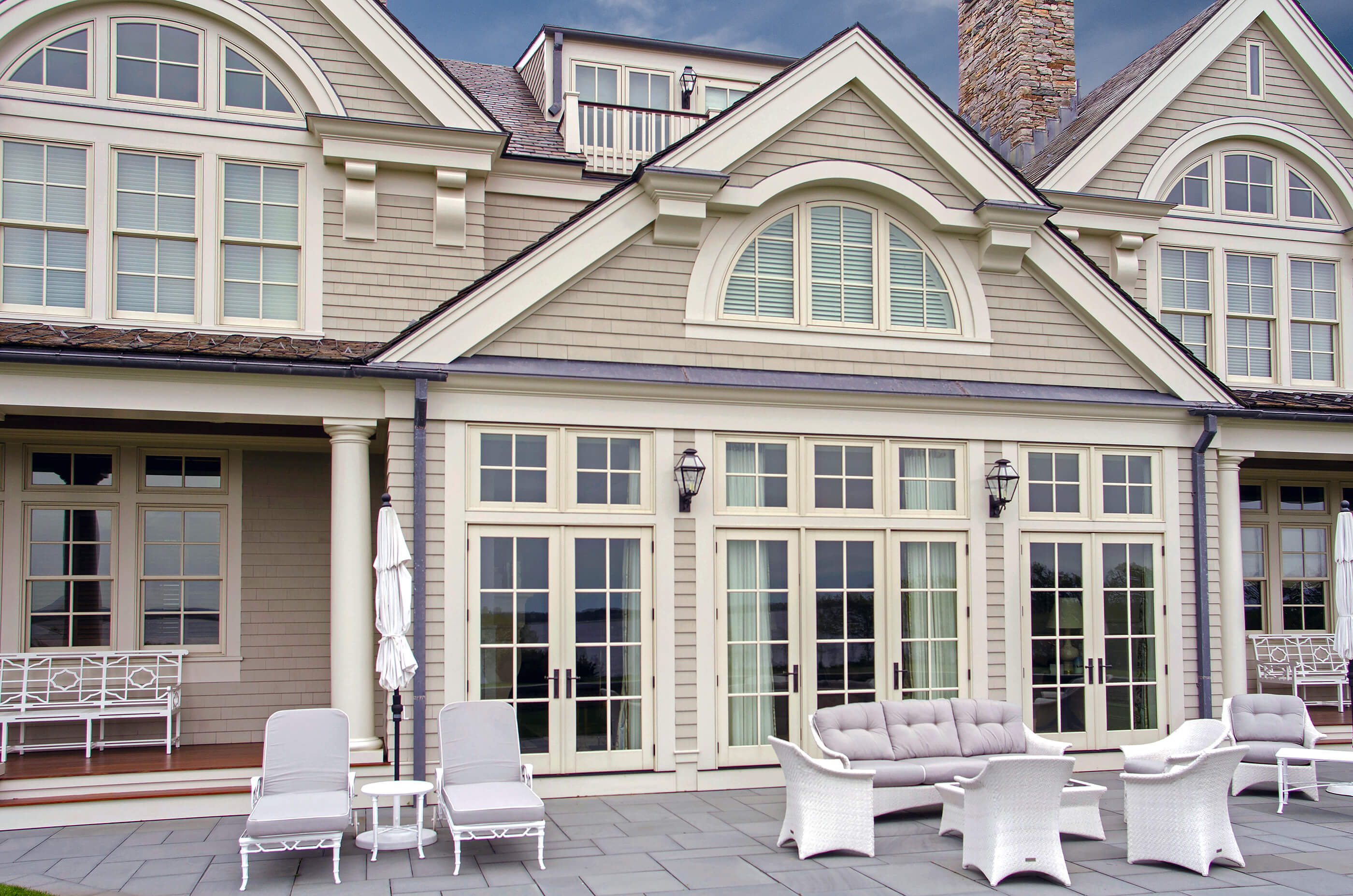 Photo of a seaside home with Kolbe Windows