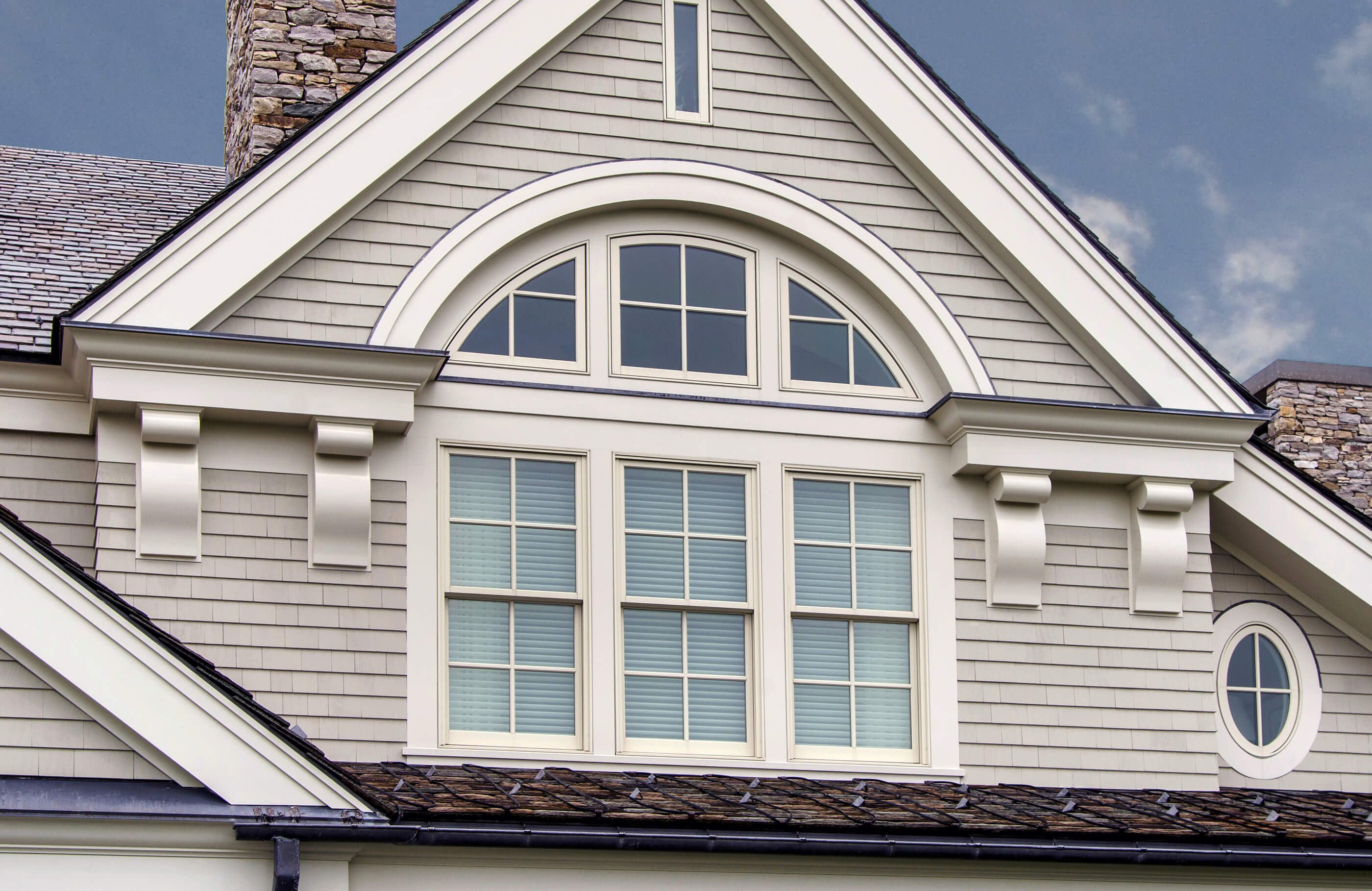 Photo of a seaside home with Kolbe Windows