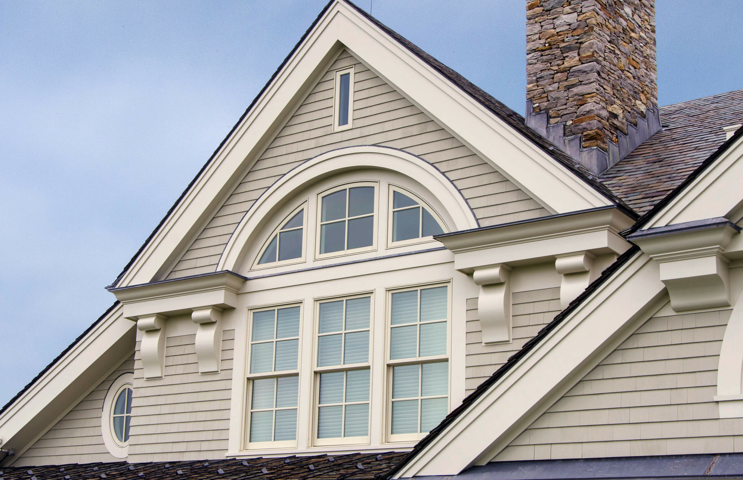 Photo of a seaside home with Kolbe Windows