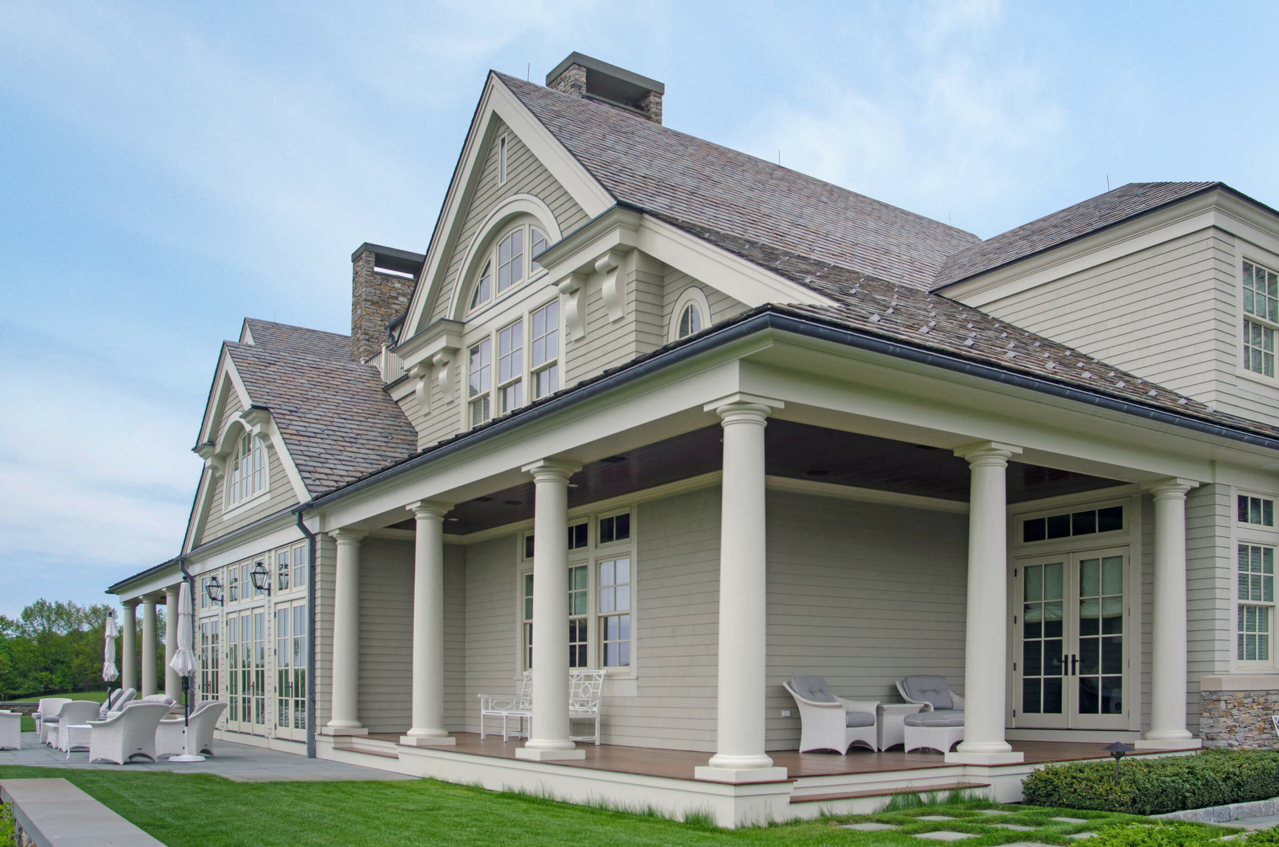 Photo of a seaside home with Kolbe Windows