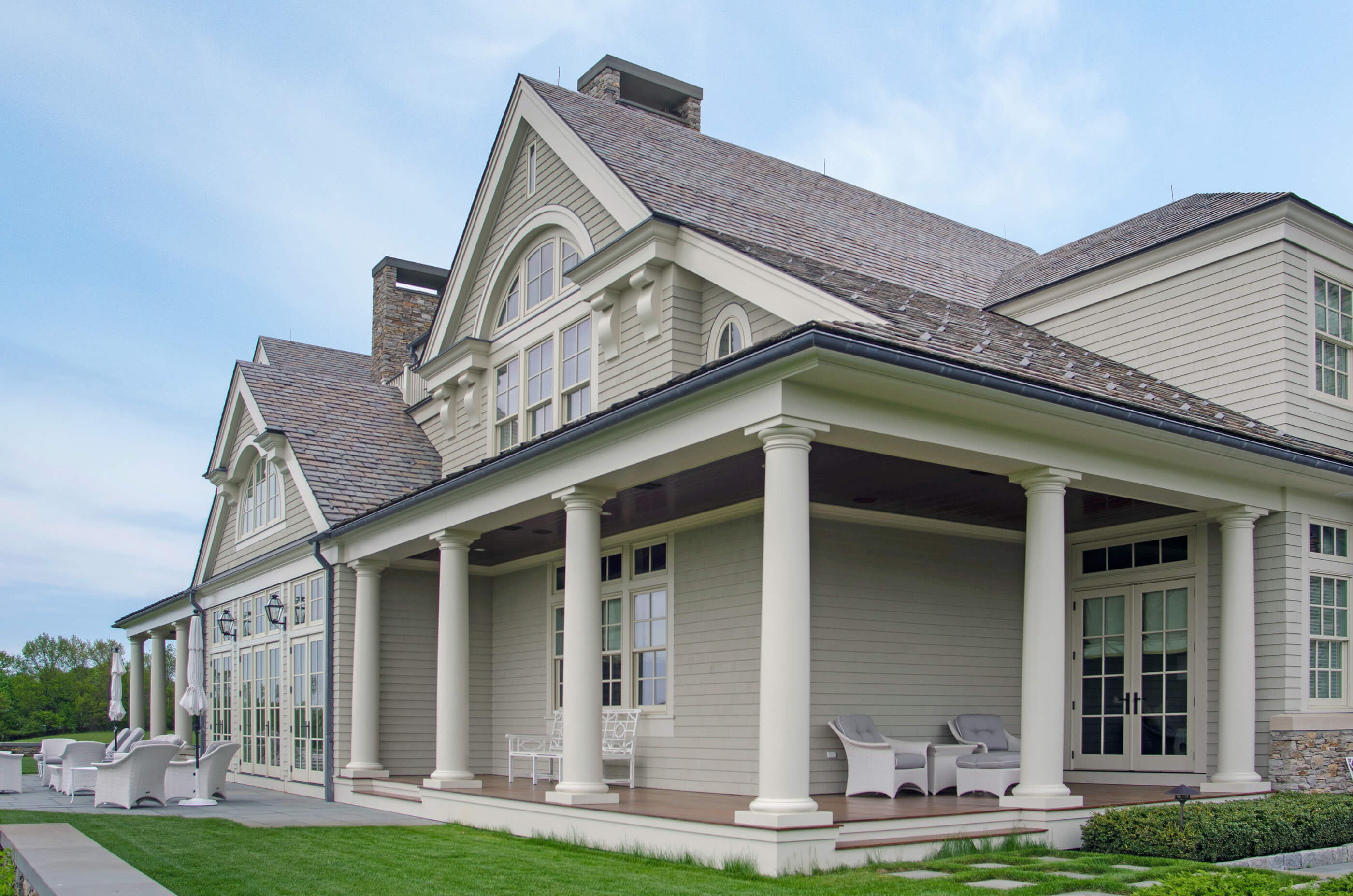 Photo of a seaside home with Kolbe Windows