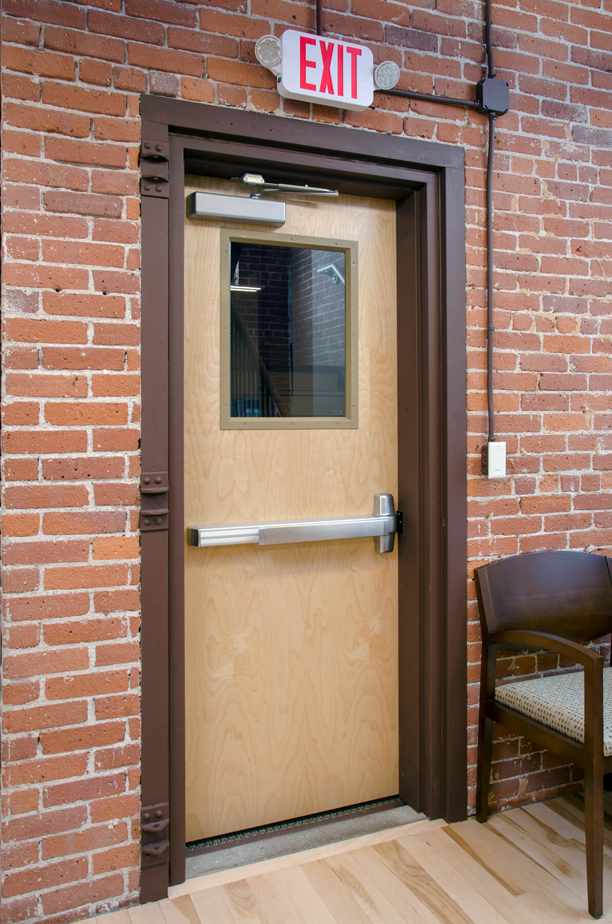 Photo of commercial door