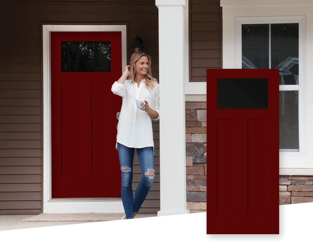 Introducing WINSLOW Flush Glazed Exterior Doors Horner Millwork
