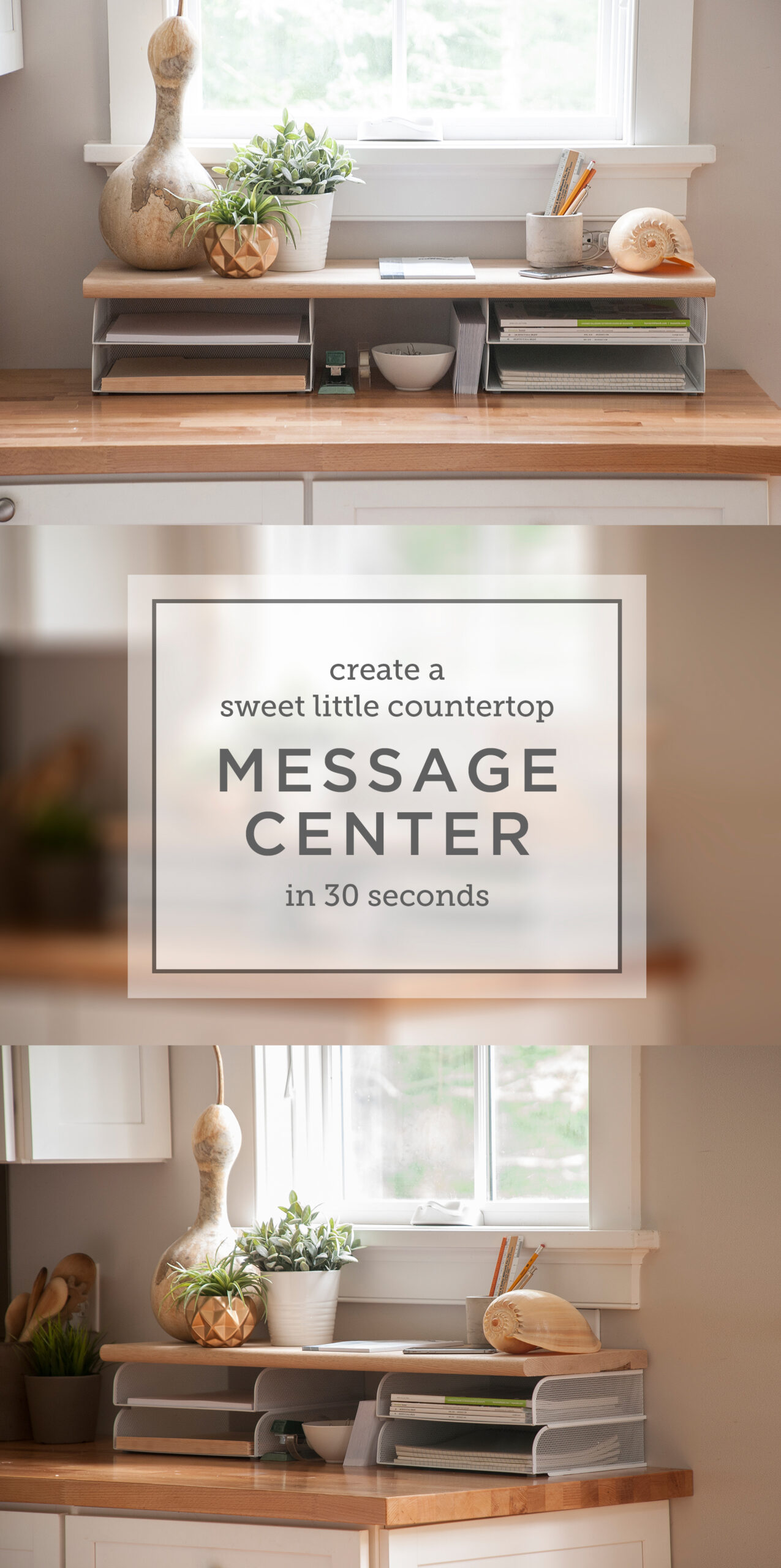 Photos of message center